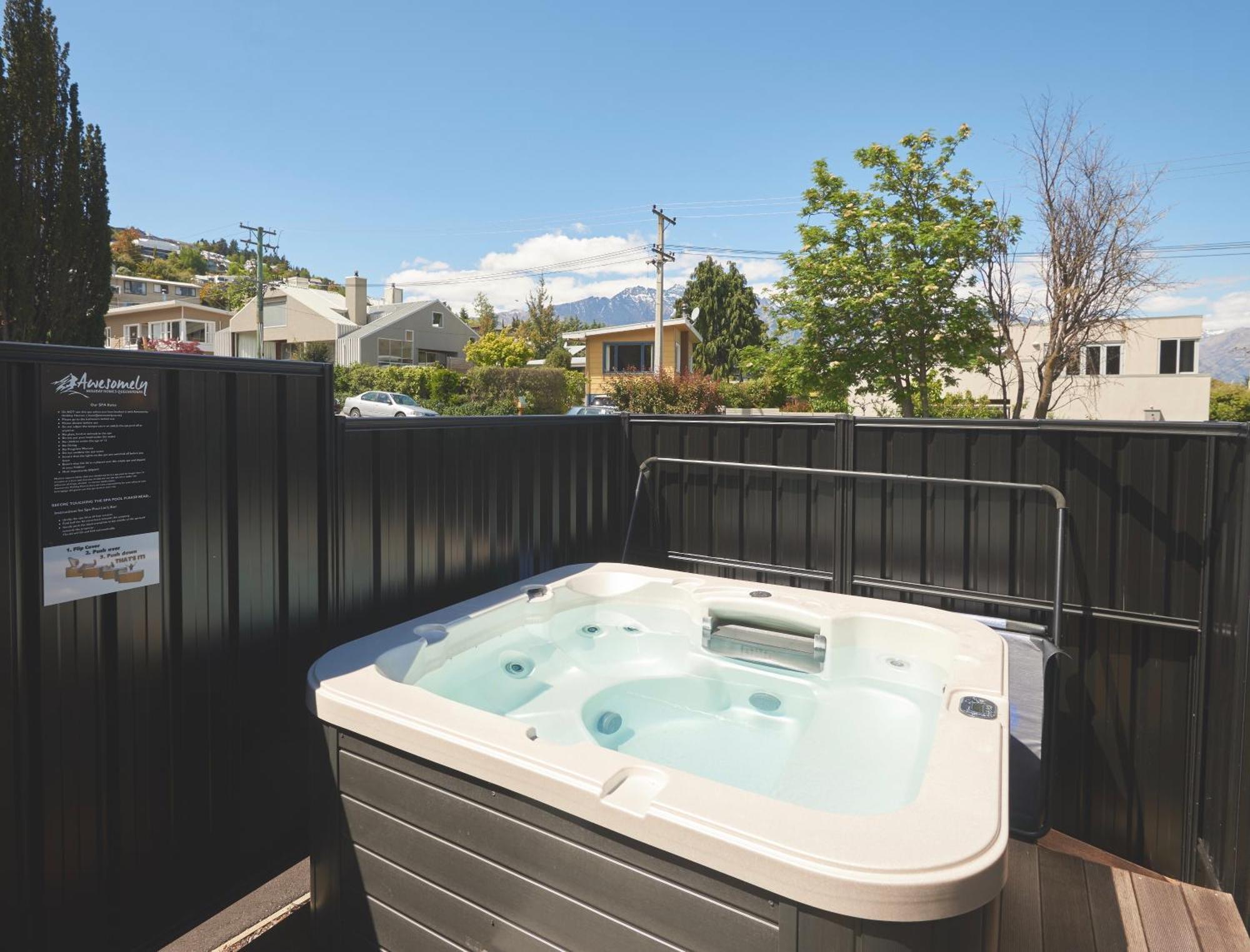 Central Spa Escape Studio - F1 Leilighet Queenstown Eksteriør bilde